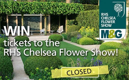 Win tickets to the RHS Chelsea Flower Show!
