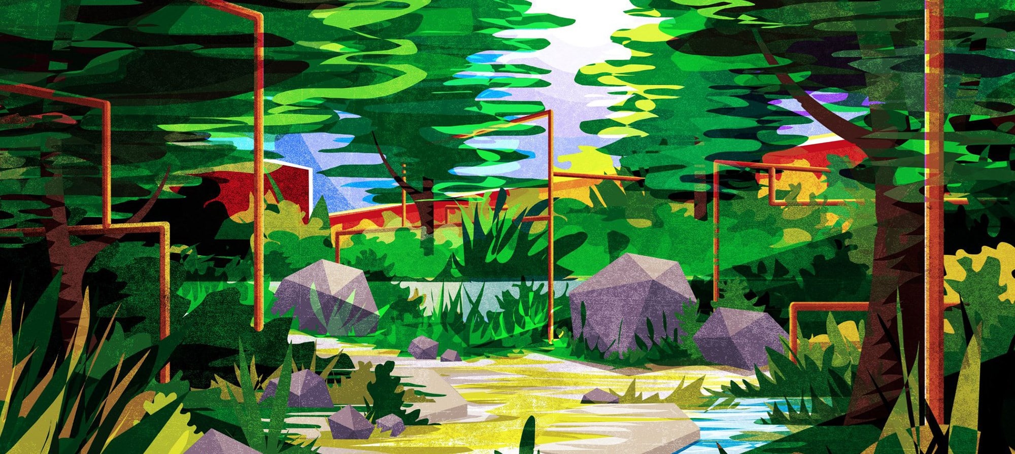 The M&G Garden designed by Harris Bugg Studio