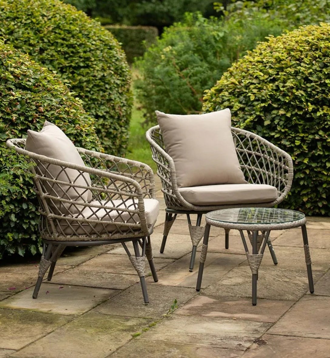 Garden chairs and loungers
