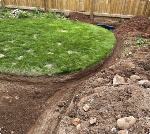 Setting out the site
