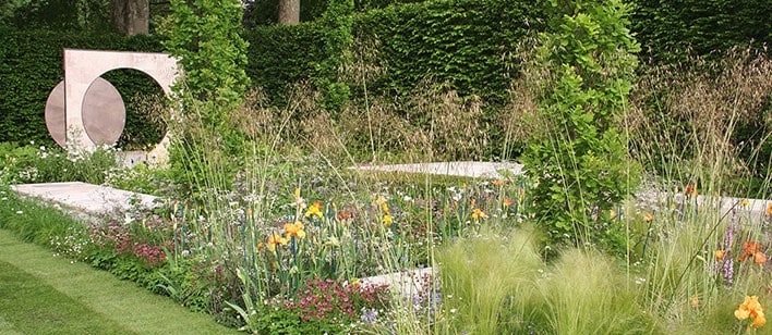picture of Jinny Blom's 2007 Gold Medal winning Chelsea Garden