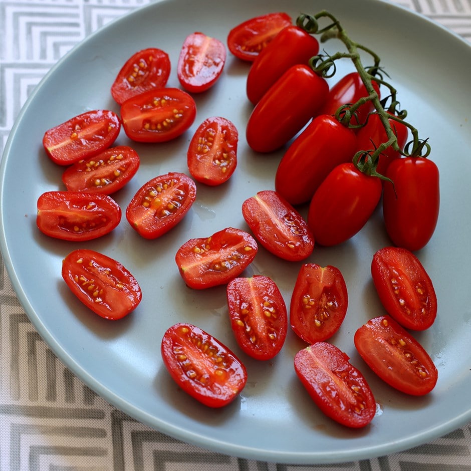 plum tomato or Solanum lycopersicum 'San Marzano 2' plum tomato or Solanum lycopersicum 'San Marzano 2'