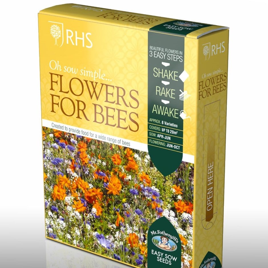 RHS box of seeds - Licensed by The Royal Horticultural Society RHS box of seeds - Licensed by The Royal Horticultural Society