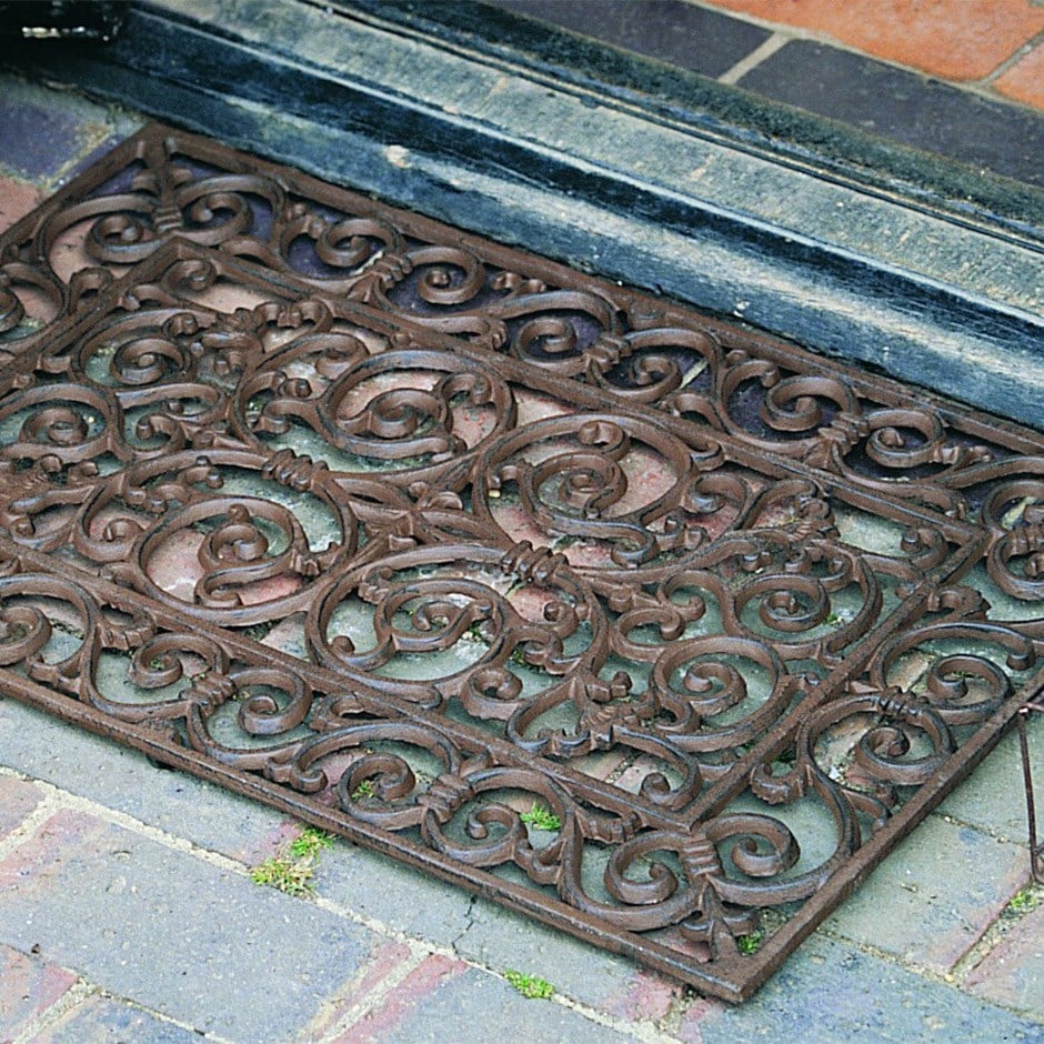 Cast iron doormat