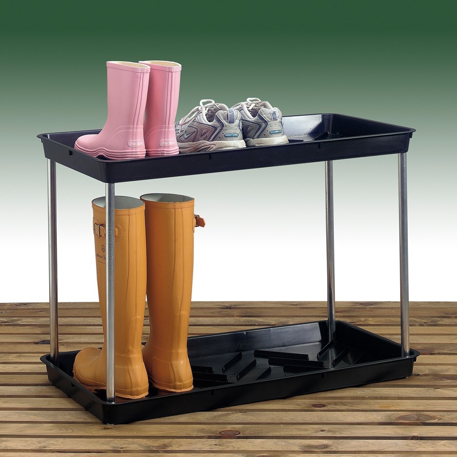 Buy Twotier muddy boot tray Delivery by Crocus