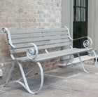 Montpellier bench - cool grey