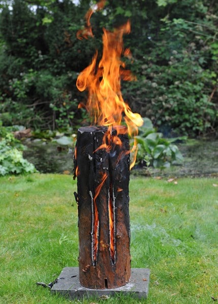 Party fire log