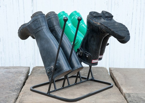 Four pair diagonal boot rack