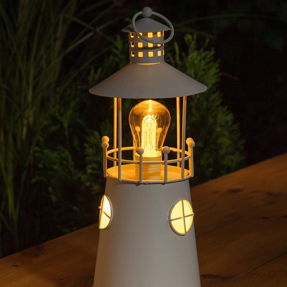 Buy Metal lighthouse lantern : Delivery by Waitrose Garden in