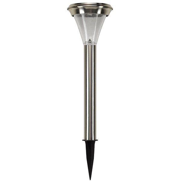 Buy Magnum stainless steel solar stake light Delivery by Waitrose Garden in association with Crocus