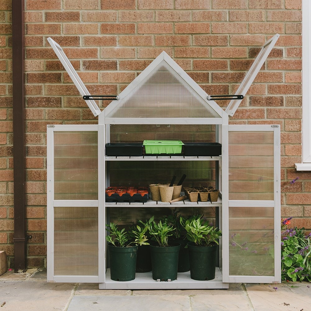Solid wood growhouse