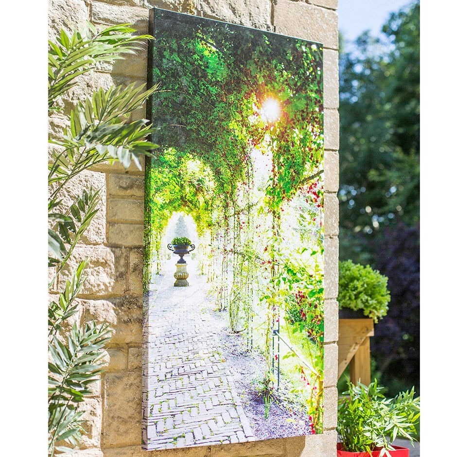 Buy Outdoor canvas covered path Delivery by Waitrose Garden in