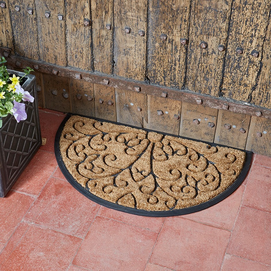 Buy Half moon heavy duty mat Delivery by Waitrose Garden in