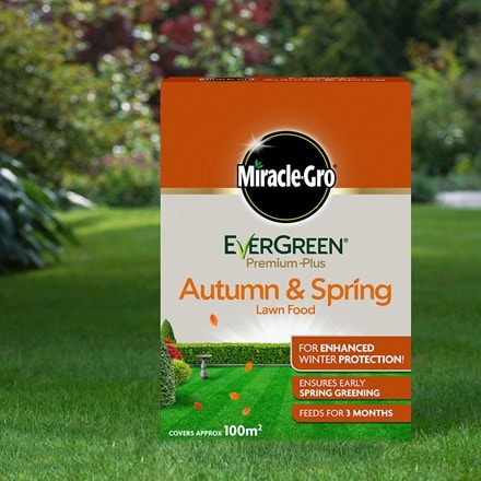 Miracle gro evergreen premium plus autumn and spring lawn food