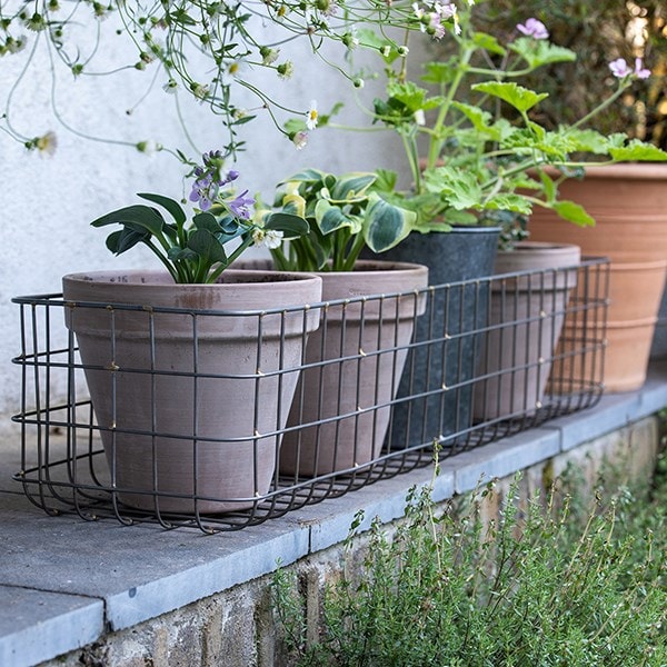 Pot window basket