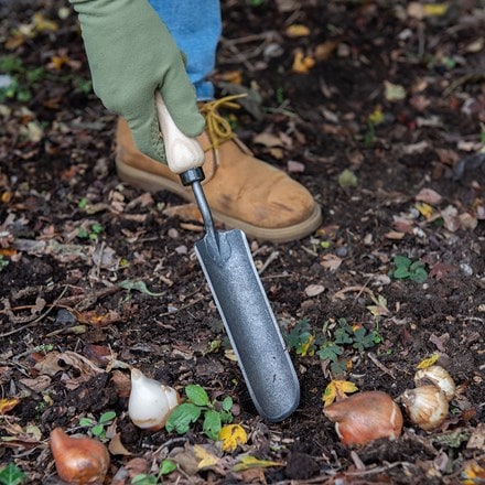 DeWit rock and root trowel with ash grip
