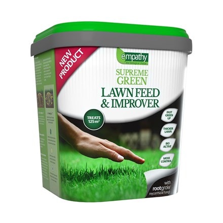 Empathy supreme green lawn feed and improver with rootgrow