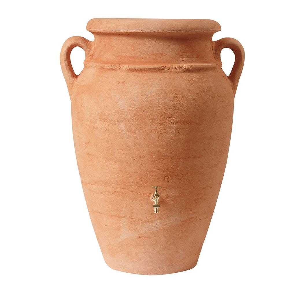 Antique amphora water butt - terracotta