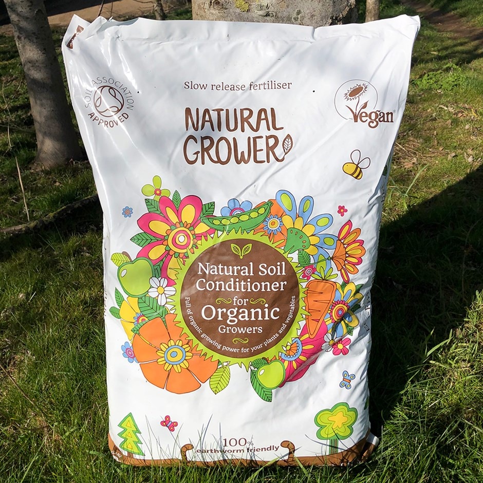 Natural organic soil conditioner