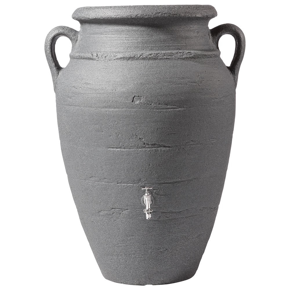 Antique amphora water butt - grey