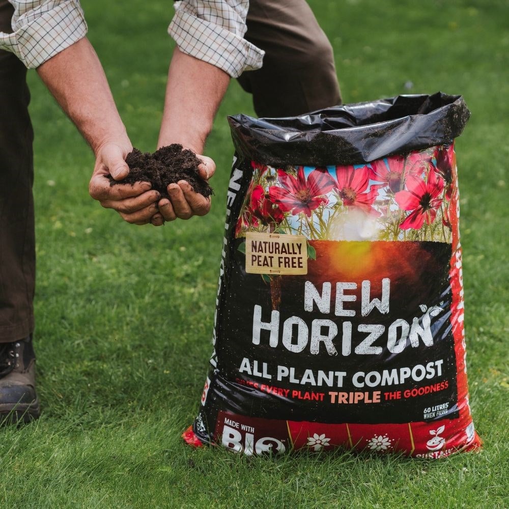 New horizon all plant compost peat free - 20 litres