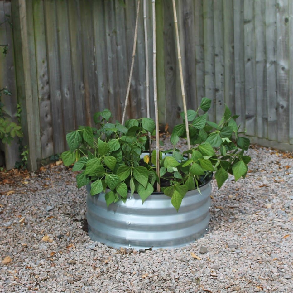 Galvanised raised veg/herb bed frame - round