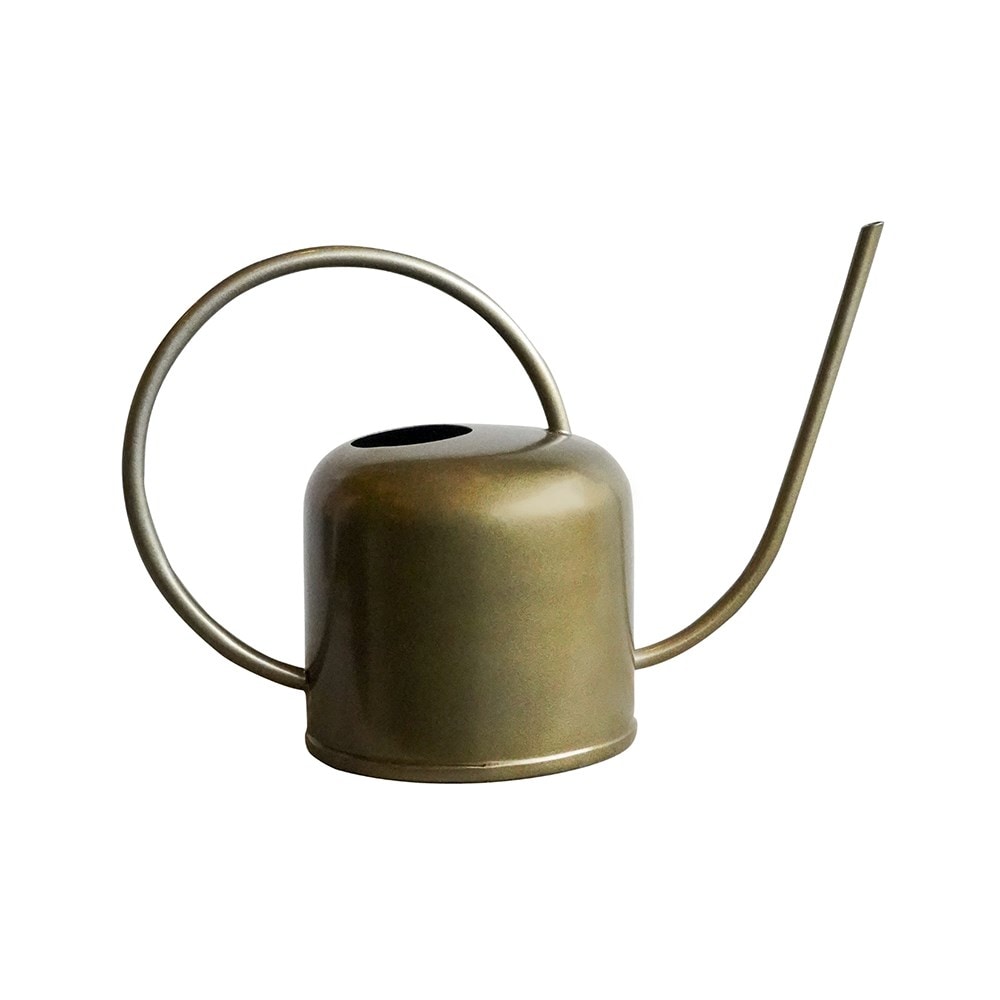 Indoor watering can - matt brass 