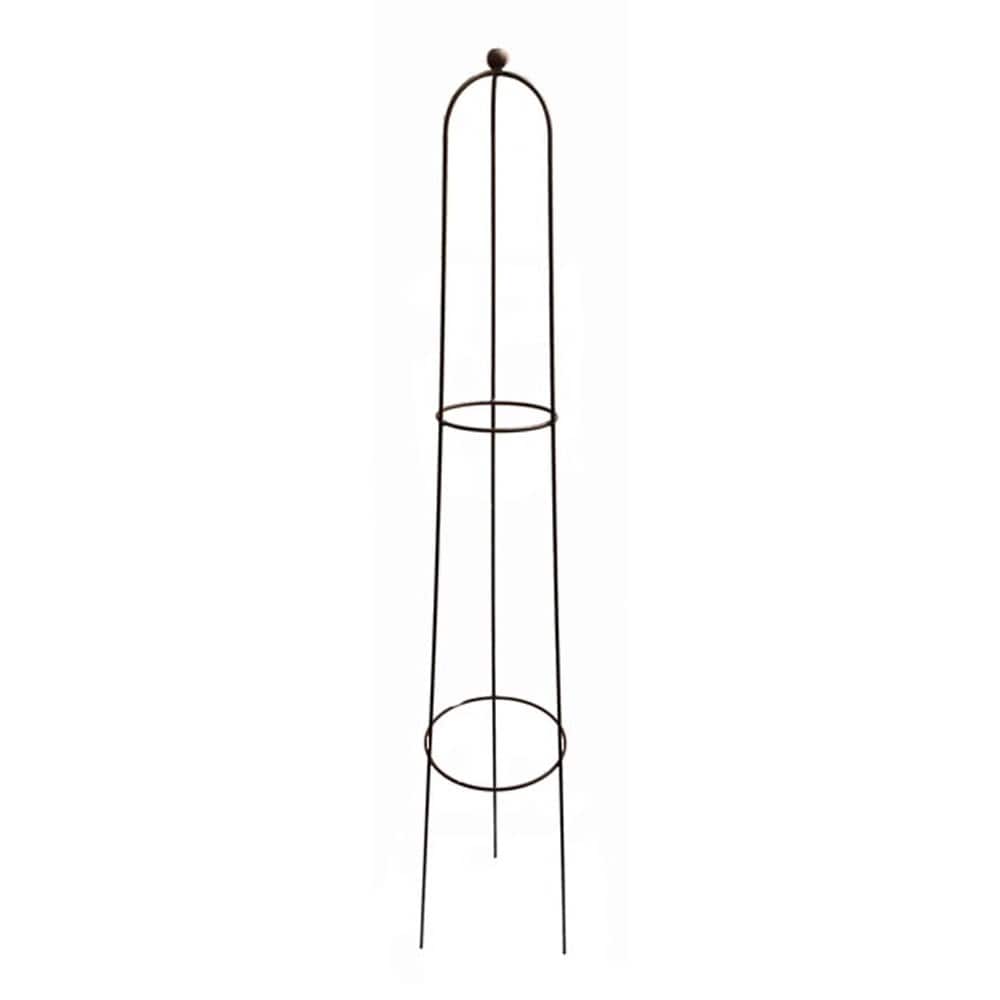 Rushton ball obelisk - rust