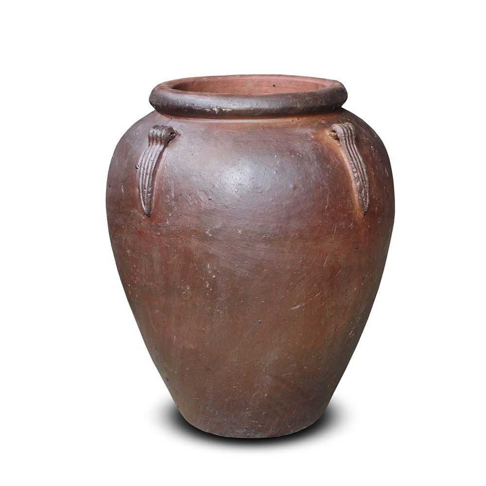 Terracotta urn - burnt