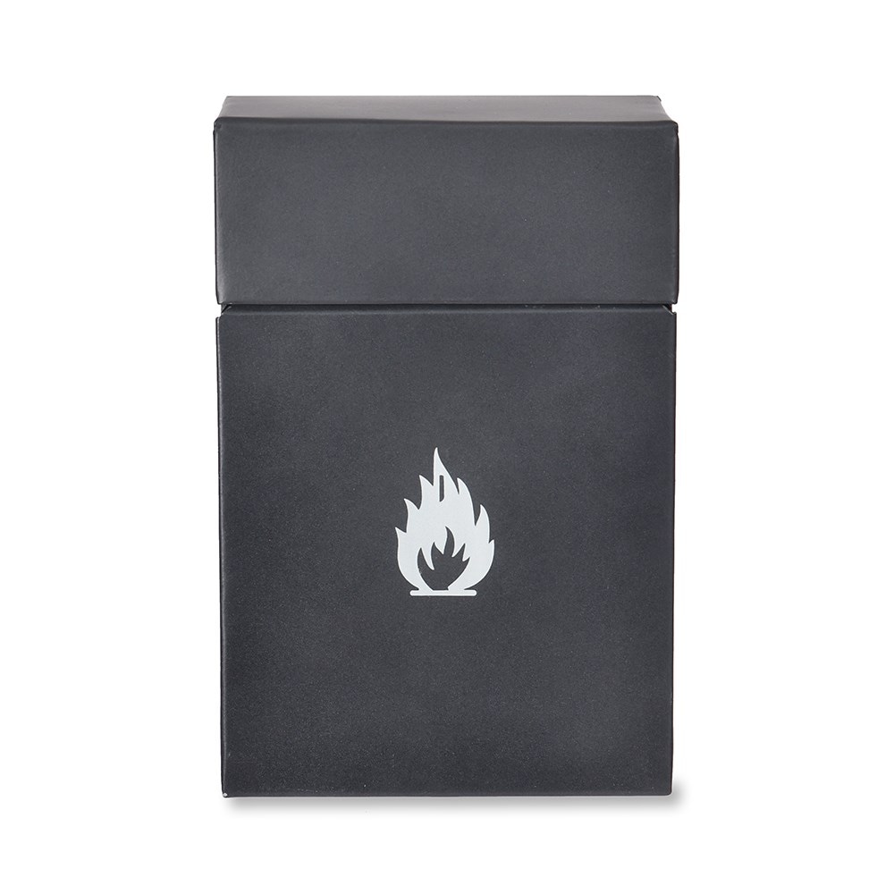 Firelighter box in carbon - steel