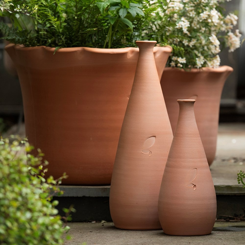 Pot watering olla - terracotta