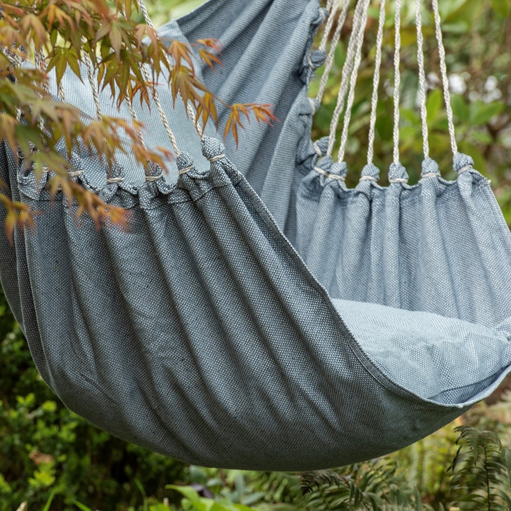 Swing hammock chair - chambray