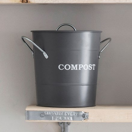 Counter top compost bin