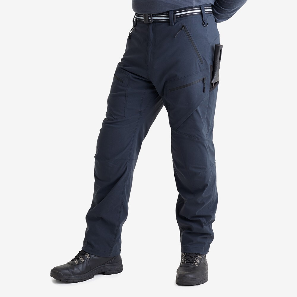 Genus men's waterproof gardening trousers midnight blue - short