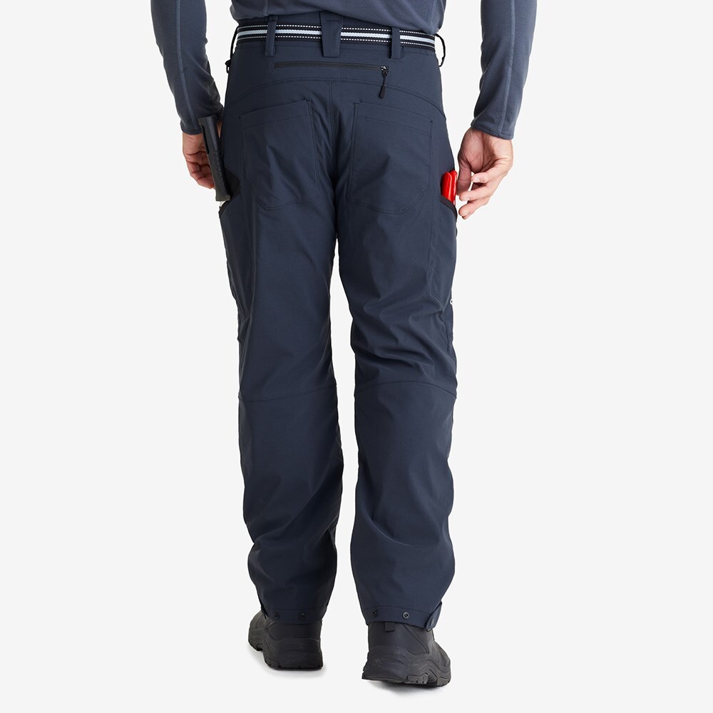 Genus men's waterproof gardening trousers midnight blue - short
