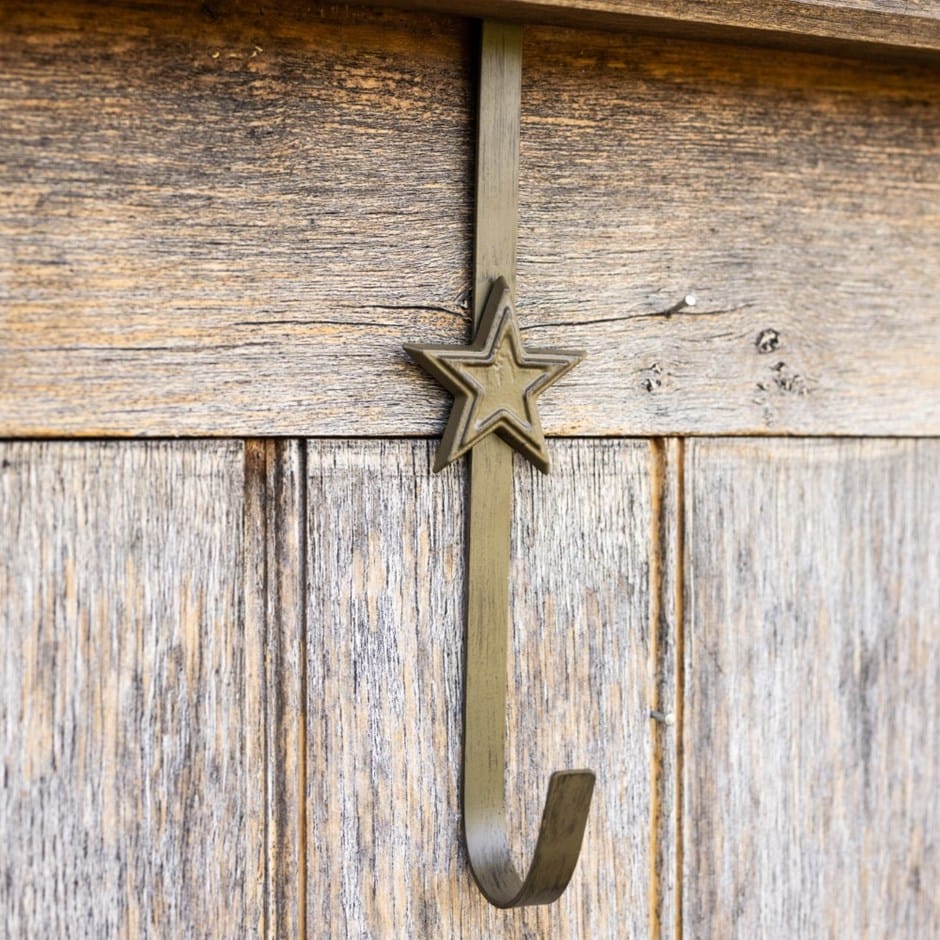 Star wreath hanger Star wreath hanger