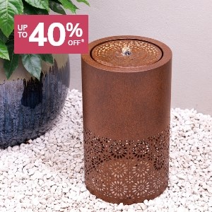 Up to 40% off Water Features