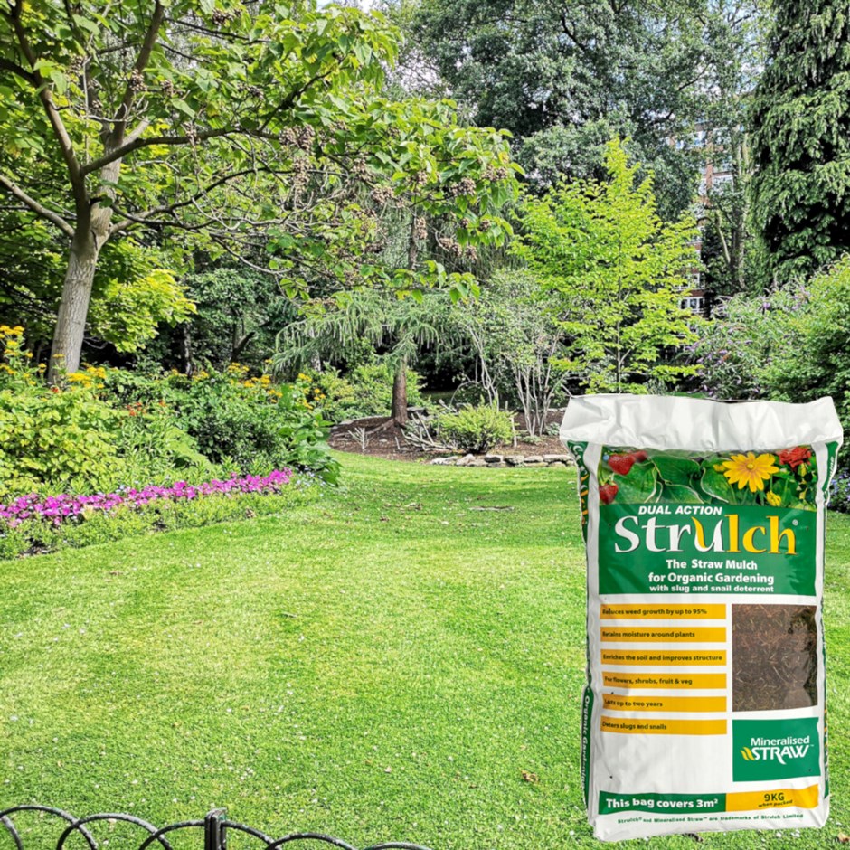 Strulch Organic Garden Mulch
