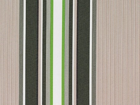 Multi Stripe polyester cover for 6.0m x 3m awning includes valance
