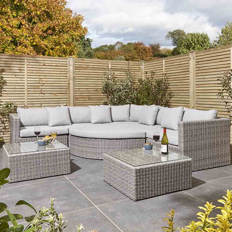 Marbella Rattan Multi-Function Garden Furniture Set