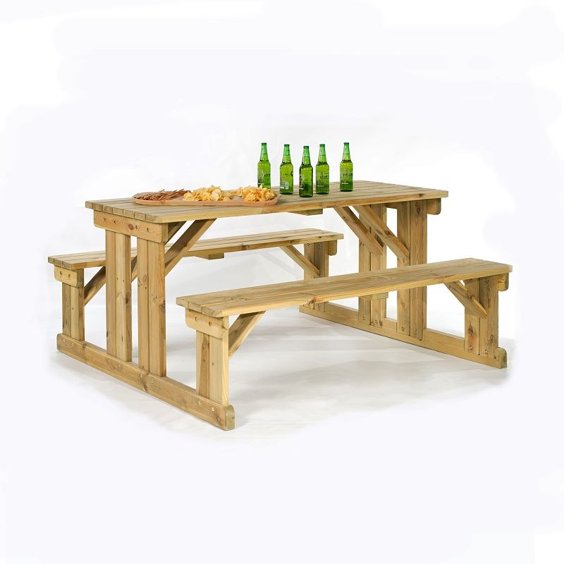Guernsey Eight Seater Walk-in Picnic Table