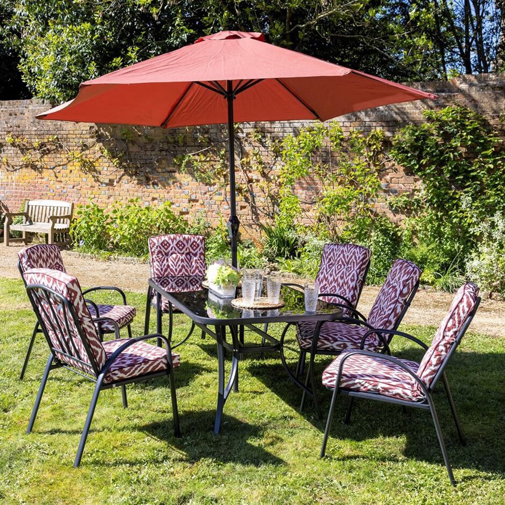 Hadleigh Aztec Wine Garden Dining Furniture Set