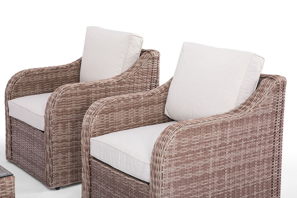 Classic Rattan 4 Seater Sofa Set in Natural | Primrose Living