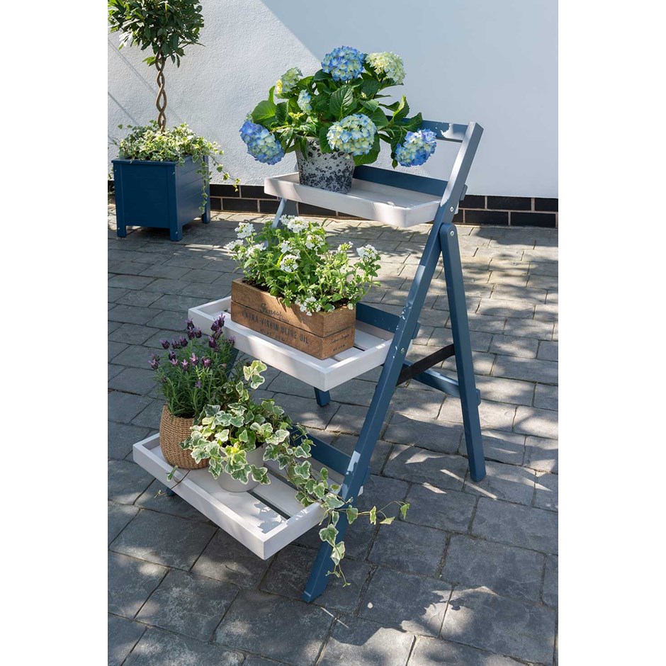 Florenity Galaxy Wooden Folding Pot Shelf
