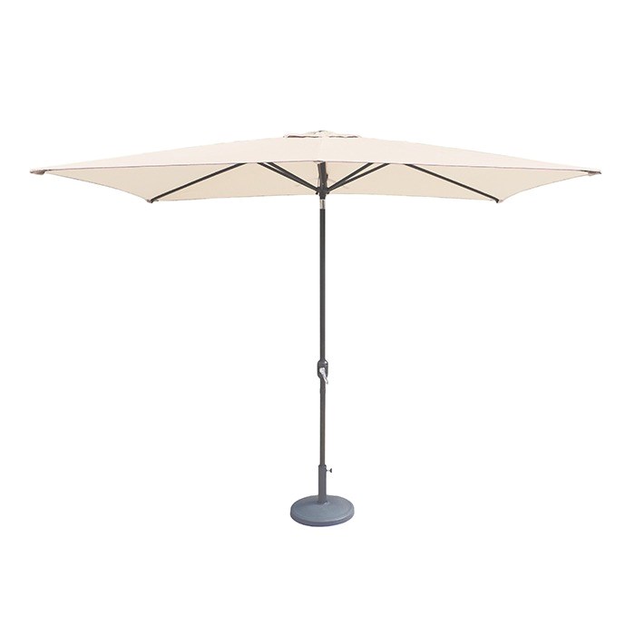 2.4m Crank & Tilt Rectangular Parasol
