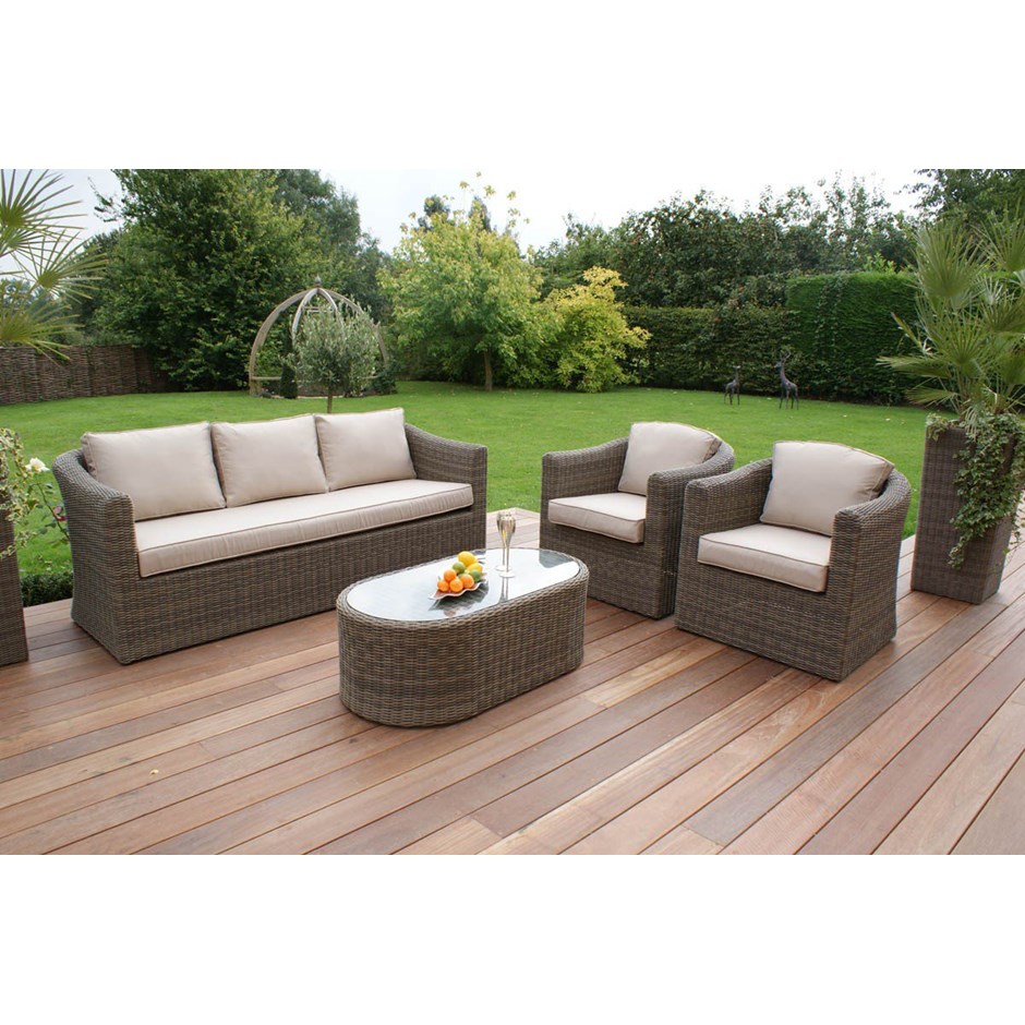 Winchester Rattan Sofa & Chair Set