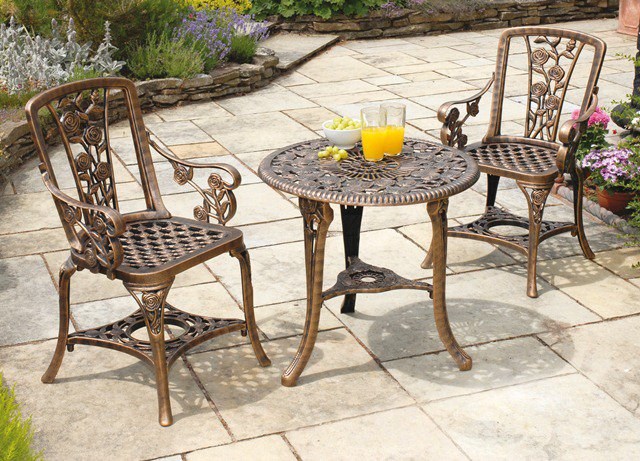 Rose Armchair Bistro Set