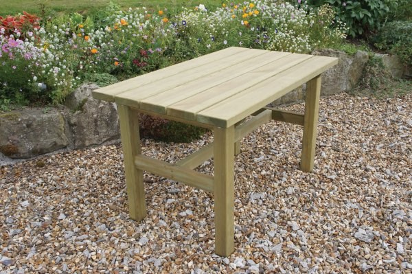 1.6m (5ft 3in) Emily Rectangular Garden Table by Zest 4 Leisure®