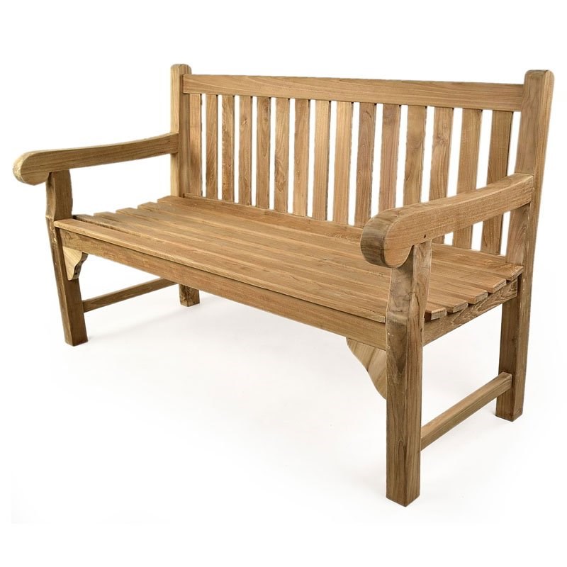 Queensbury Two Seater Teak Garden Bench