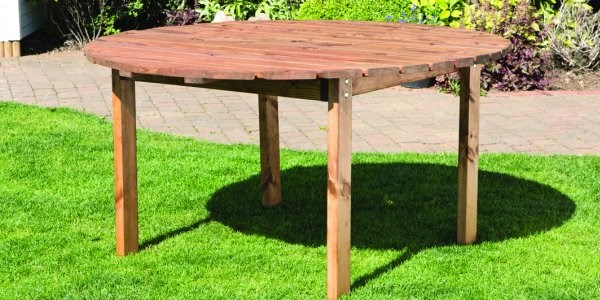 Large Six Seater Round Table